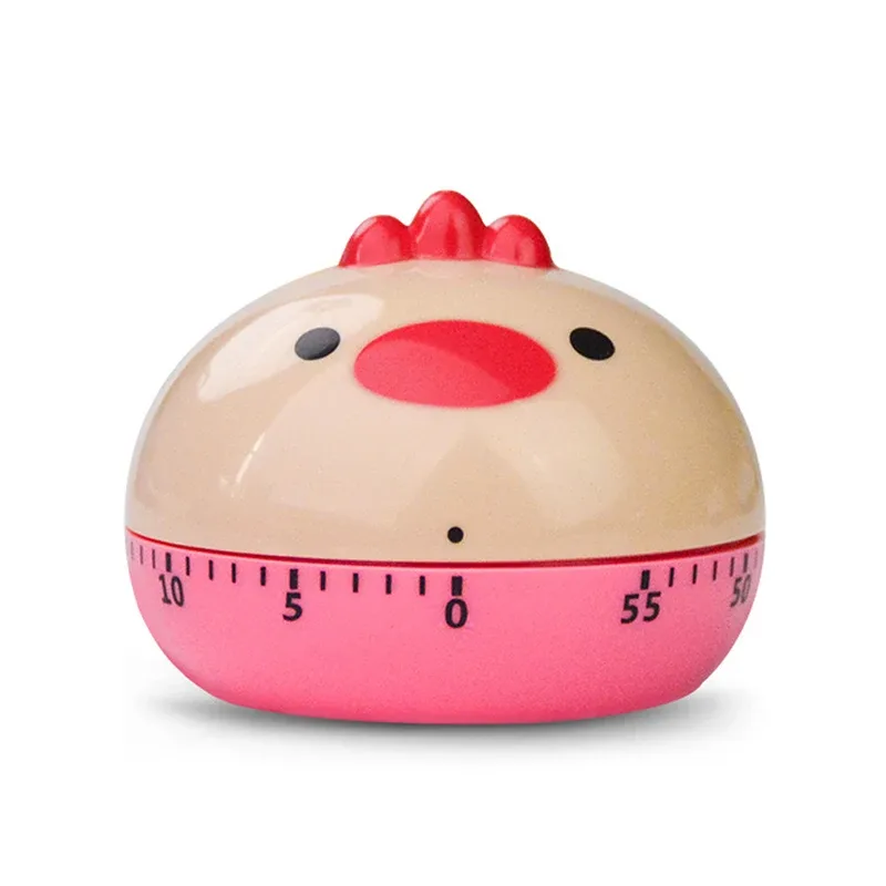 Mechanischer Küchentimer mit Cartoon-Tiermuster, Kochalarm, Countdown-Timer — image 9