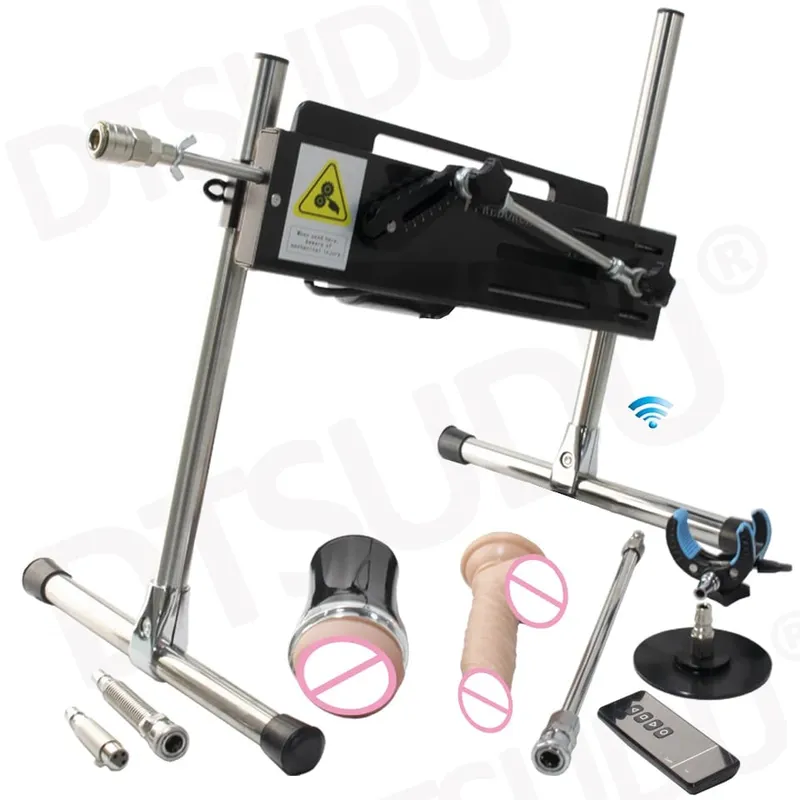 Mesin Dildo Automatik Dildo-120W 3-15cm Melancap Super Senyap Mesin Seks Dildo Pasangan Dewasa Mainan Seks Lelaki Wanita