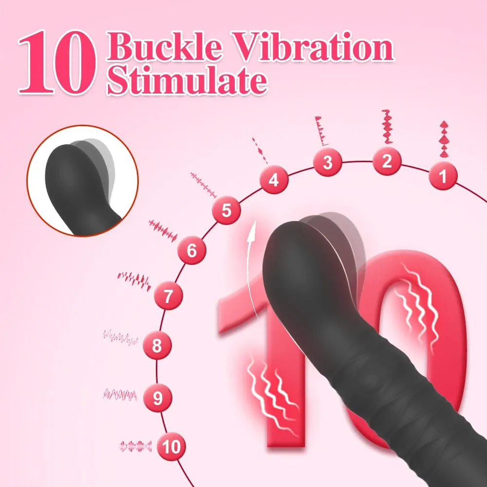 Swing G Spot gode vibrateur femmes stimulateur de Clitoris vibrant télescopique Anal godemichet Anal femelle poussée jouets sexuels pour adultes — image 2