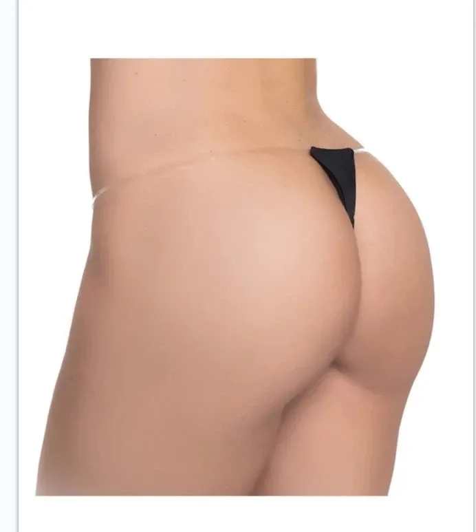 Men's Detachable Adjustable Transparent Silicone Elastic Straps T-back Camel Toe Control Thong Gaff TG Crossdresser Panty