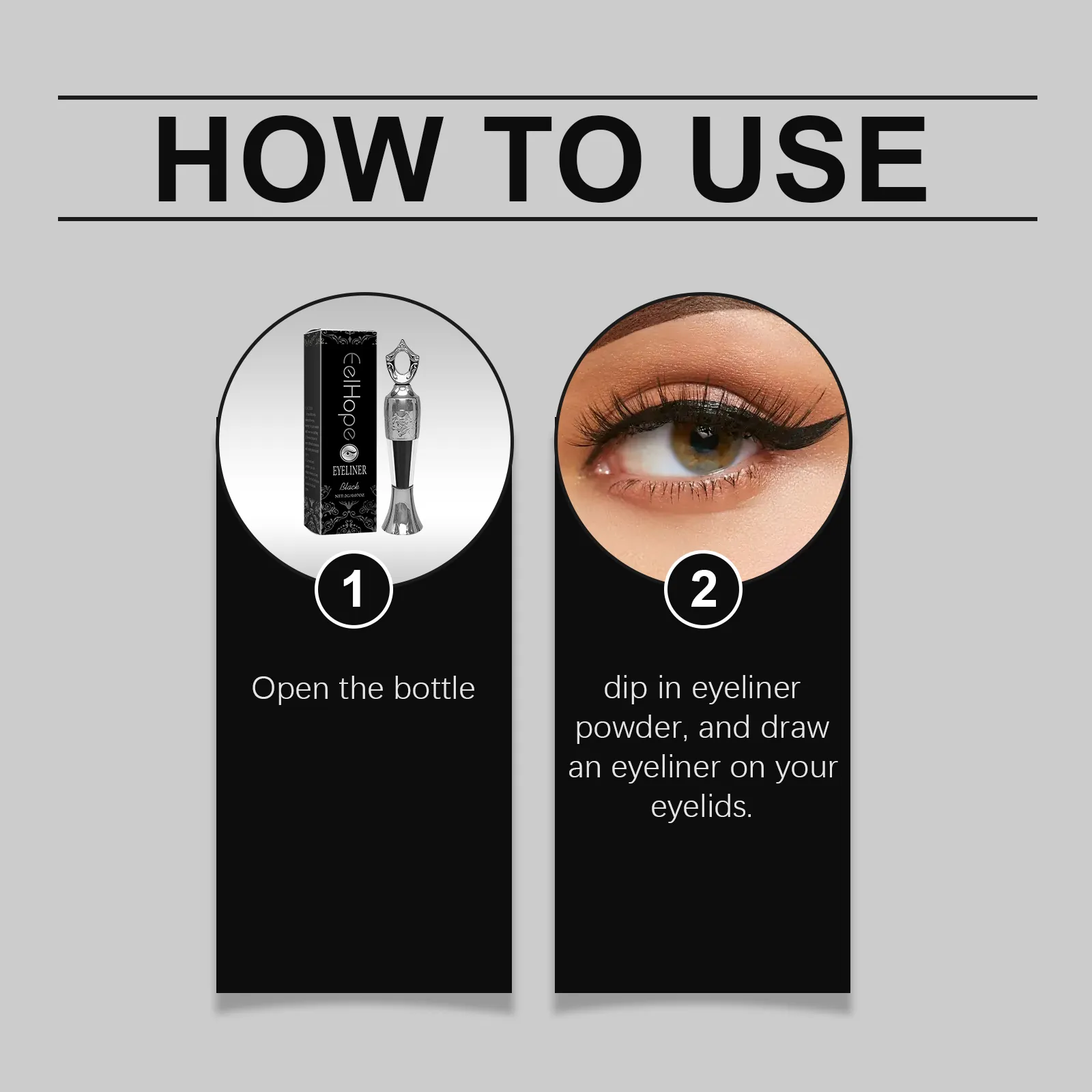 Antioxidativer farbiger Eyeliner verbessert die Barriere, steigert die Widerstandskraft der Haut, reduziert Augenreizungen, natürlich, lang anhaltend und angenehm — image 6