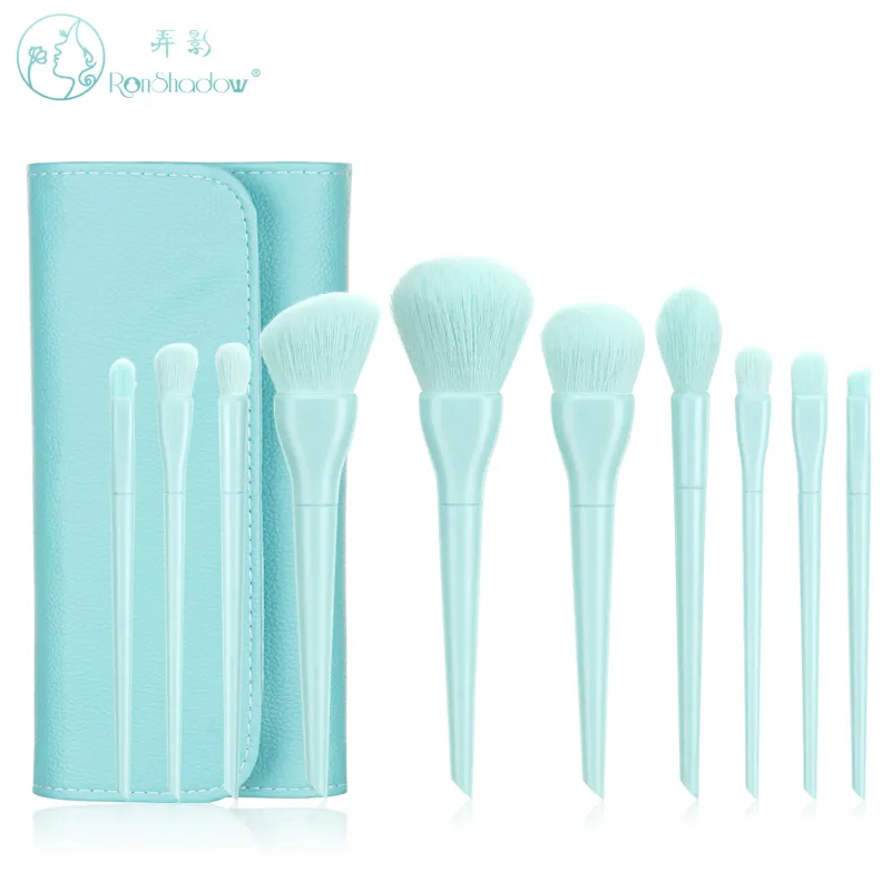 Ensemble de pinceaux de maquillage avec sac de rangement, 1 pièce, pinceaux synthétiques doux pour fond de teint, poudre, fard à paupières, Blush, visage complet, voyage quotidien