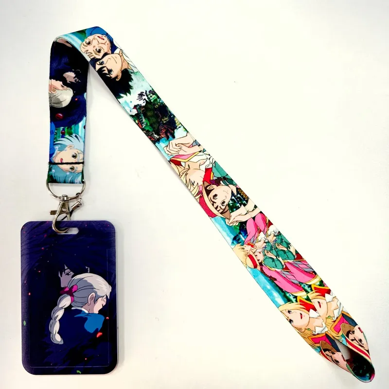 อะนิเมะ Lanyards พวงกุญแจ Animated โทรศัพท์มือถือ ID Card pass แขวนเชือก DIY เครื่องประดับอุปกรณ์เสริมขายส่ง — image 12