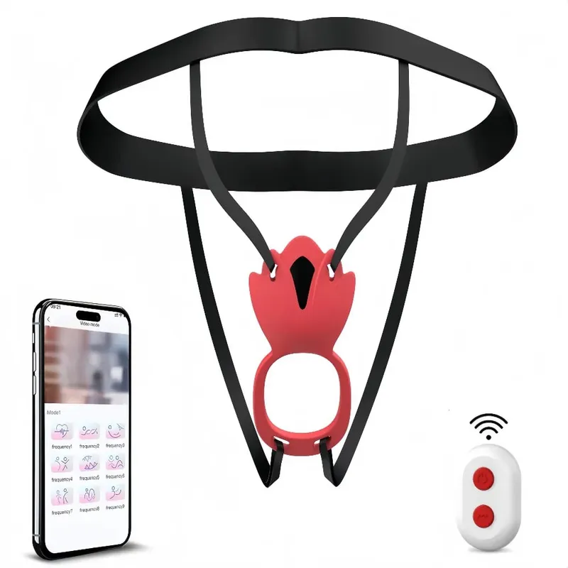 Vibromasseur portable 4 en 1, 10 fréquences, anneau de pénis, stimulateur de Clitoris, point G, masseur Anal, jouets sexuels pour adultes, masturbateur — image 6