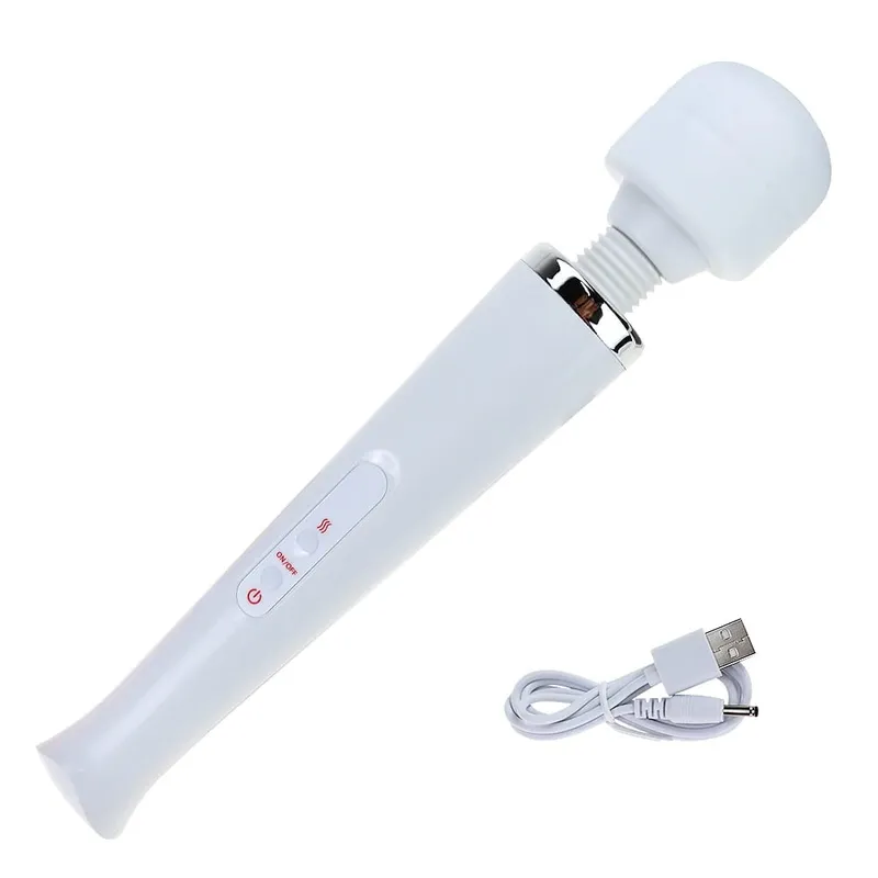 เครื่องสั่นที่มีประสิทธิภาพ Body Massager 10 Speed Ultra ขนาดใหญ่ AV Stick G-spot Dildo Clitoral Stimulator ผลิตภัณฑ์เพศ Sex Toy สำหรับผู้หญิง — image 11