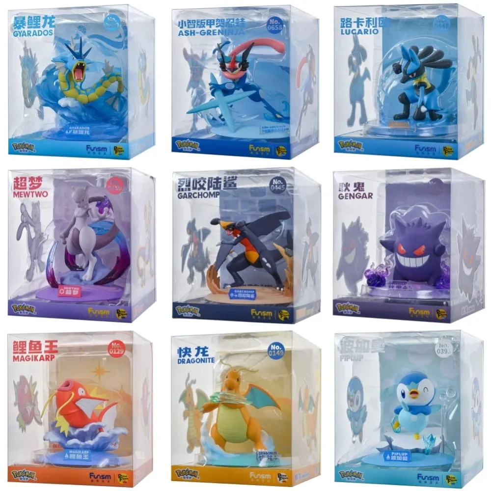 Genuine Pokemon Action Figures Pikachu Mewtwo Figurine Gardevoir Sylveon Anime Collect Model Pocket Monster Toy Gift — image 2