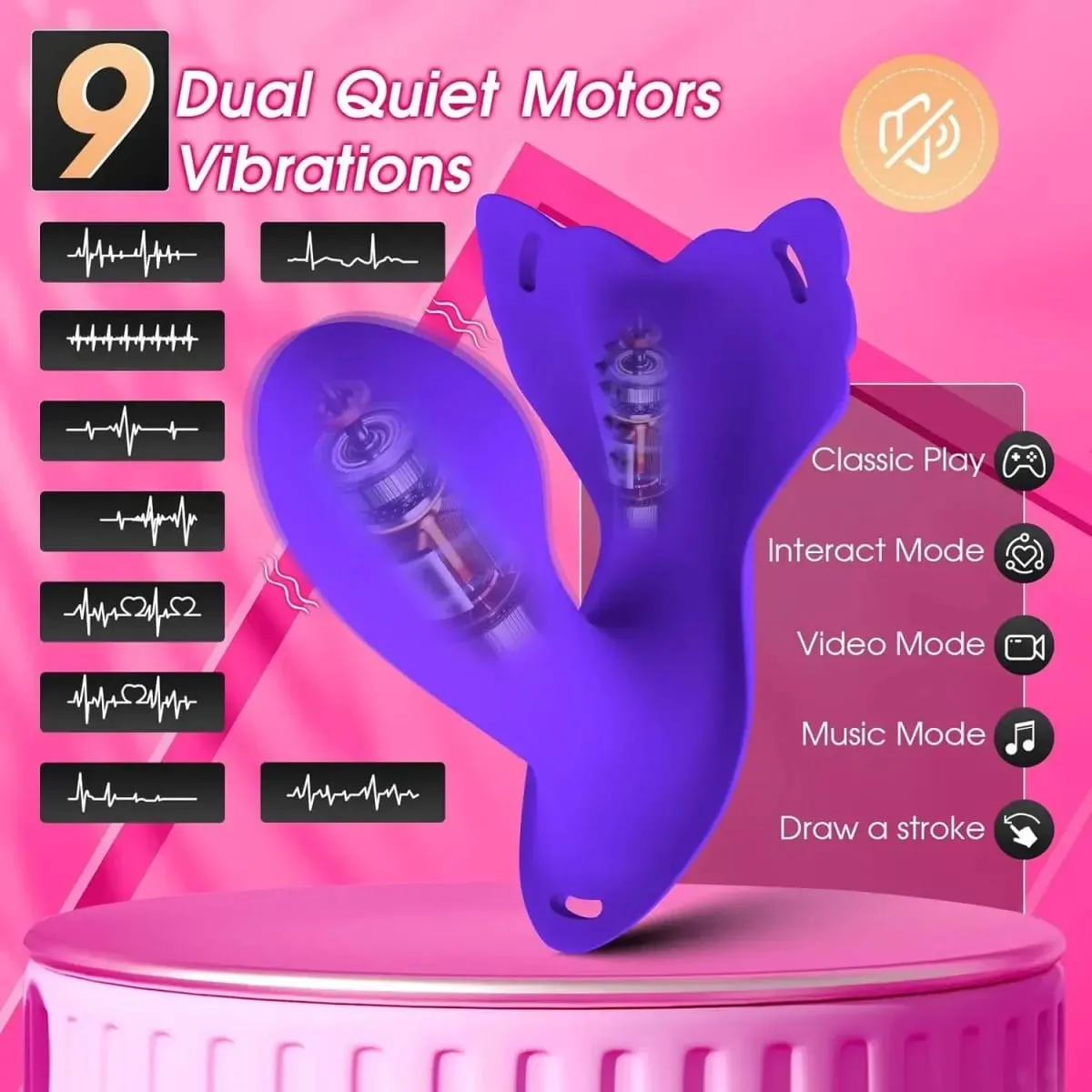 APP Wireless Control G Spot Dildo Vibrator for Women APP Remote Wireless εσώρουχα Κόλπος δονούμενος μασάζ Παιχνίδια σεξουαλικής επαφής για ζευγάρι — image 2