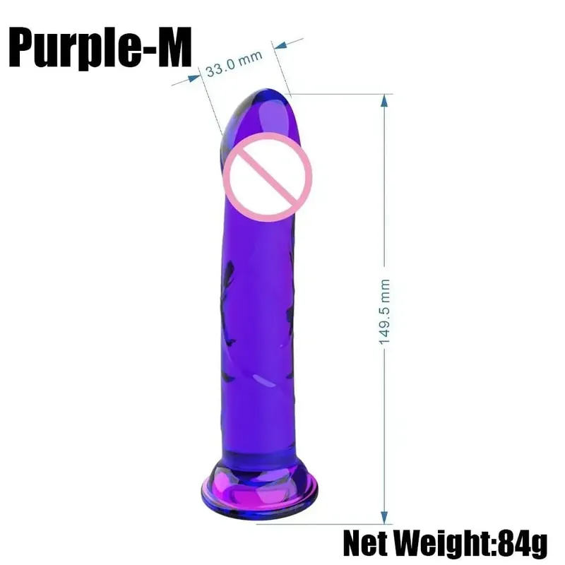 Realistico piccolo dildo in gelatina di silicone per donne con ventosa compatibile con strapon plug anale giocattolo del sesso per adulti per donne — image 17