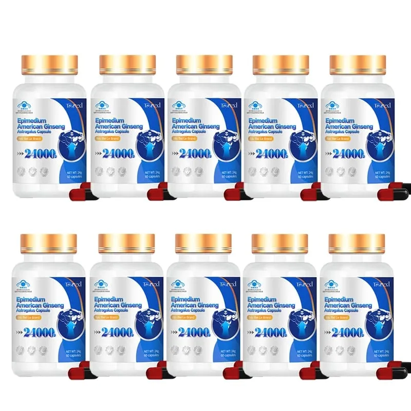 Energy Boost with Epimedium Extract & Ginseng - Promotes Strength & Confidence -Men's Daily Herbal Enhanging Supplement — image 9