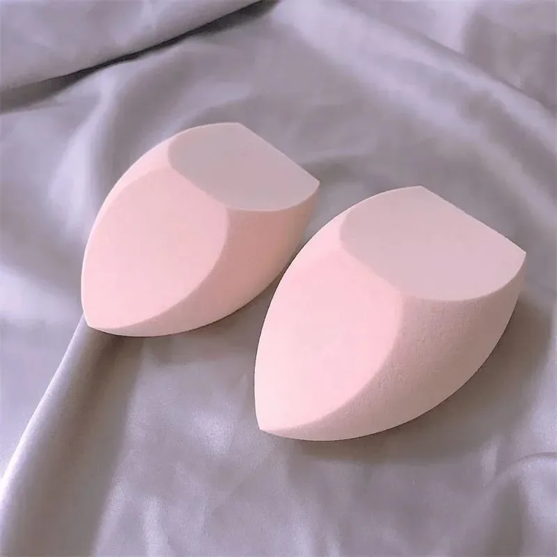 Store størrelse makeup svamp våd og tør dobbelt brug blød makeup foundation svamp pust pulver creme glat pust Make up værktøj tilbehør — image 5