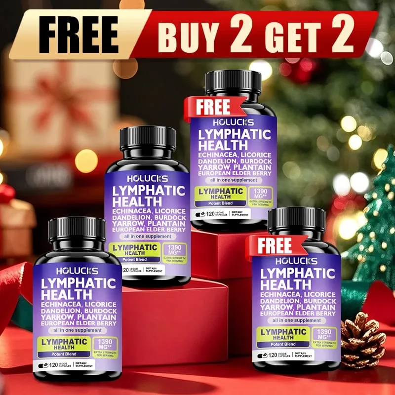 Acquista 2 Ricevi 2 gratis! Il supporto delle capsule per la salute linfatica pura riduce il gonfiore stimola la disintossicazione e il sistema immunitario migliora la circolazione — image 1
