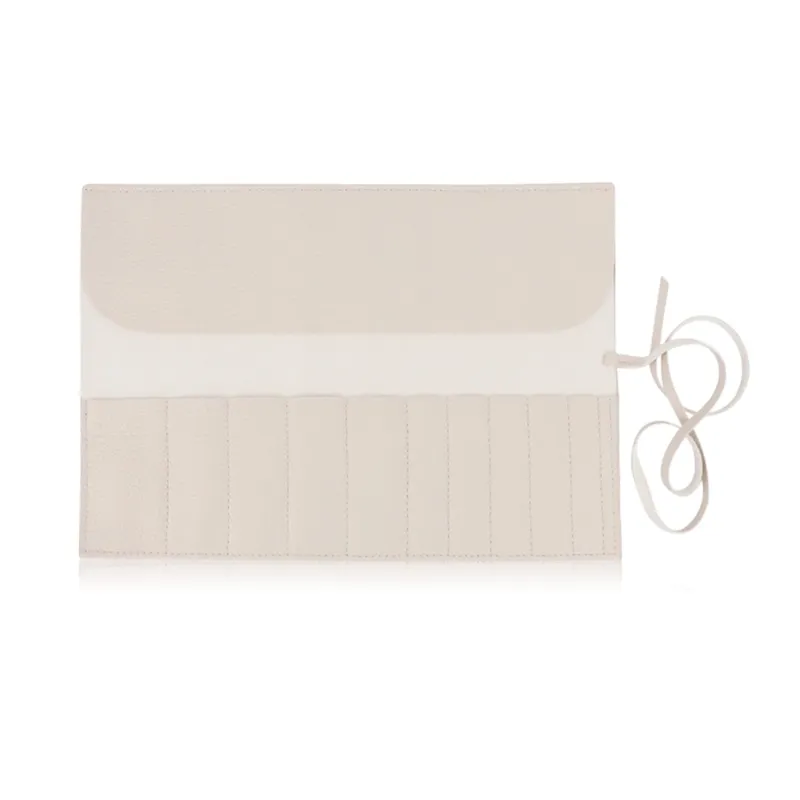 Porte-brosse de maquillage enroulable, organisateur de pinceaux de maquillage, sac de voyage pour pinceaux de maquillage, sacs à cosmétiques, pochette pour pinceaux à sourcils pour femmes — image 7