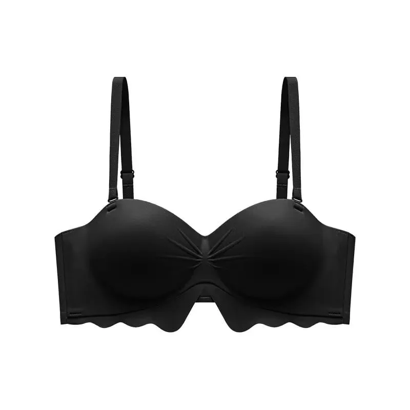 Sexy Seamless Push up Bra No Underwire Small Breast Gathering Anti-sagging Comfortable Lingerie for Women