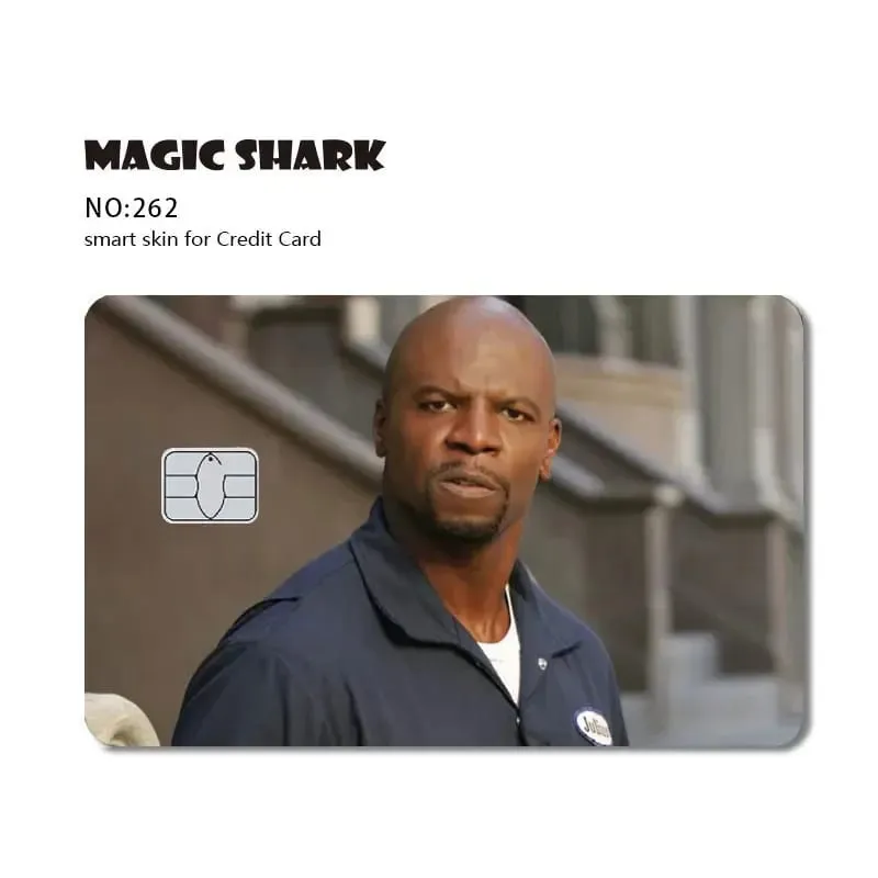 Magic Shark Dog Meme Hunter Snake Stonks 3M 무광택 PVC 전면 스티커 필름 커버 스킨 은행 직불 신용 카드 — image 22
