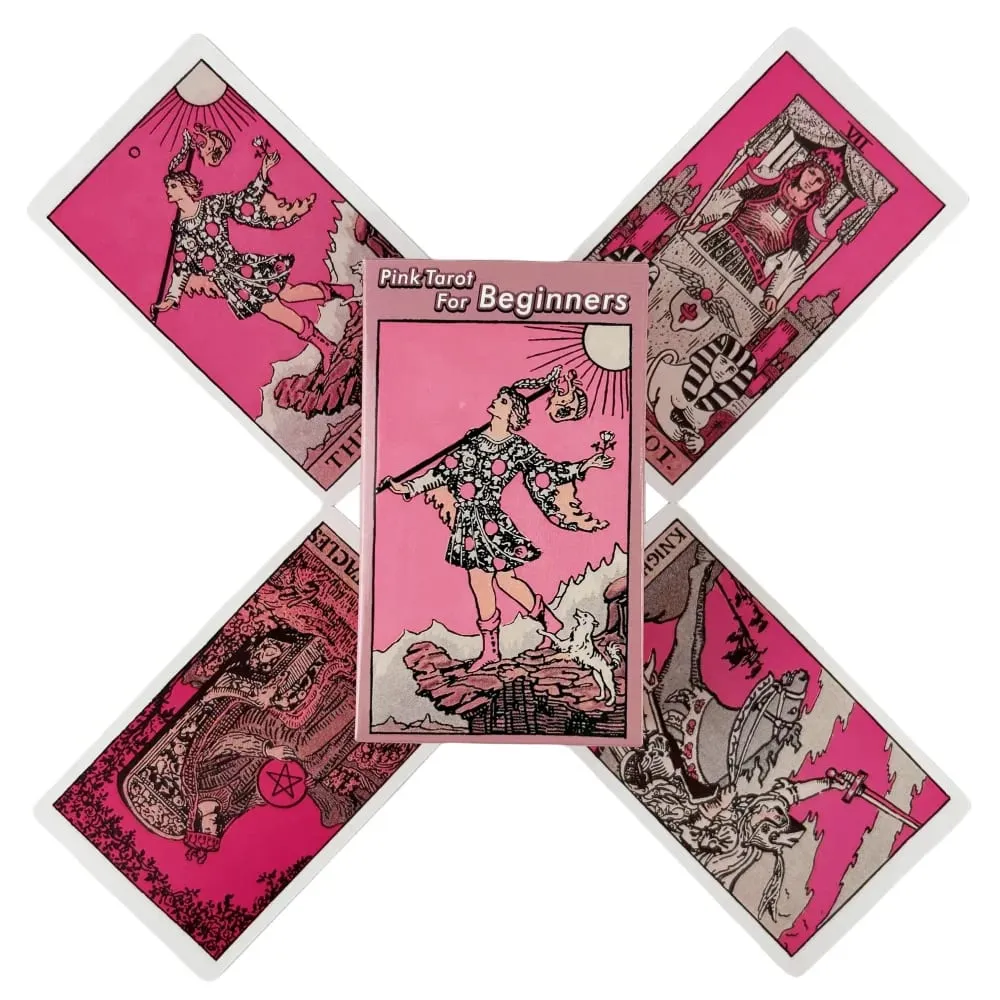 Rider 78pcs Tarot Cards Deck Set for Beginners,Prophecy Divination Deck Family Party Game Tarot Cards Deck — image 6
