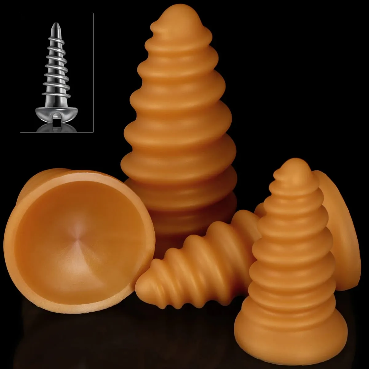 Obrovský anální kolík Anální tréninkový dilatátor Big Dildo zadek Dlouhý šroubovací anální kolík Velká gay sexuální hračka pro ženy Muži Masáž prostaty 18 — image 5