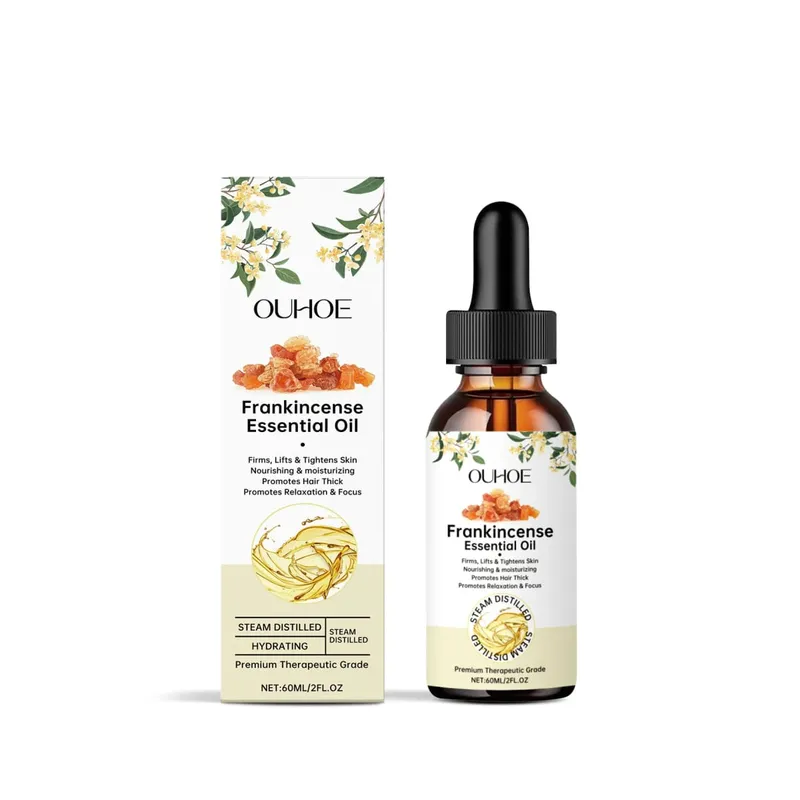 Frankincense Essential Oil Moisturizing Repair Nourish Scalp Hydrating Body Massage Relaxation Face Dry Damaged Hair Skin Care