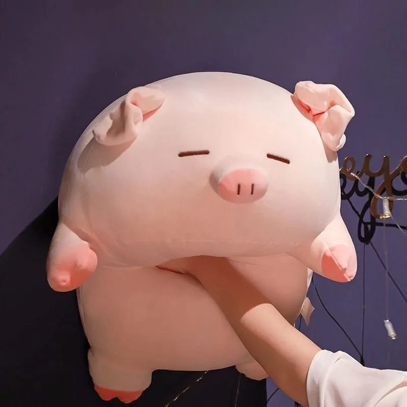 1 ชิ้น Super Soft Decompression Party หมูผ้าตุ๊กตาหมูหมูหมอนตุ๊กตาของเล่นที่มีหลายข้อกำหนดให้เลือก — image 5