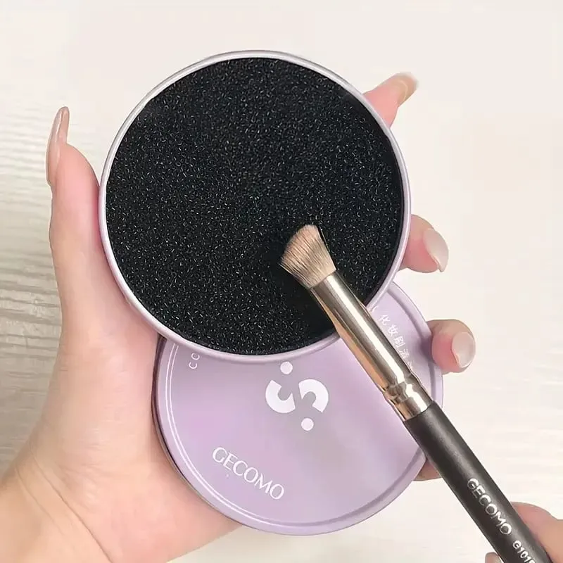 Make-up-Pinsel-Reiniger, Farbentfernungs-Reinigungsschwamm, reinigt Make-up-Pinsel-Pulver schnell und einfach ohne Wasser und chemische Lösungen — image 8