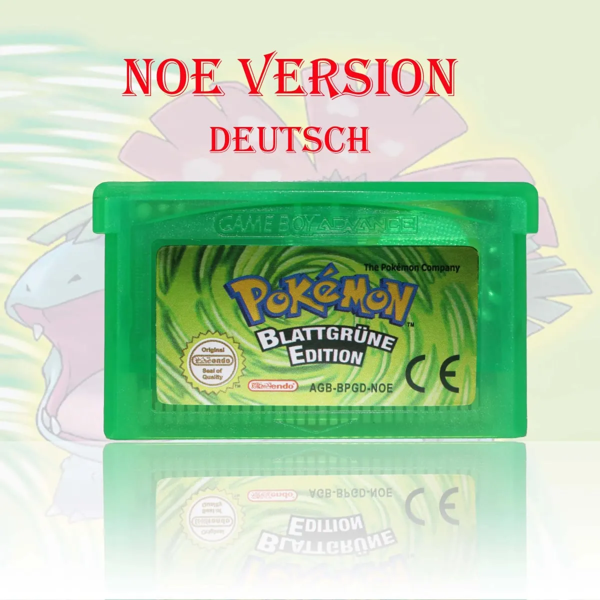 GBC/GBA NOE Version Pokemon Kristall/Smaragd/Feuerrote/Blattgrune/Rubin Game Cartridge Video Game Card High Quality With Battery — image 13