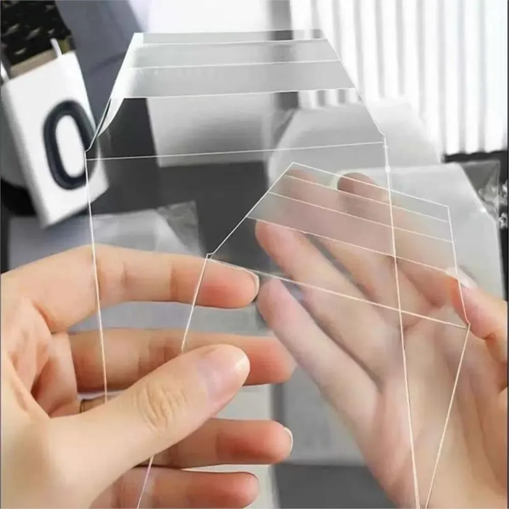 100PCS Clear Beschermhoezen Fit Voor 35PT-100PT Hard Plastic Kaarthouder Voor Pokemon TCG Game Trading Sport Kaarten Protector — image 4