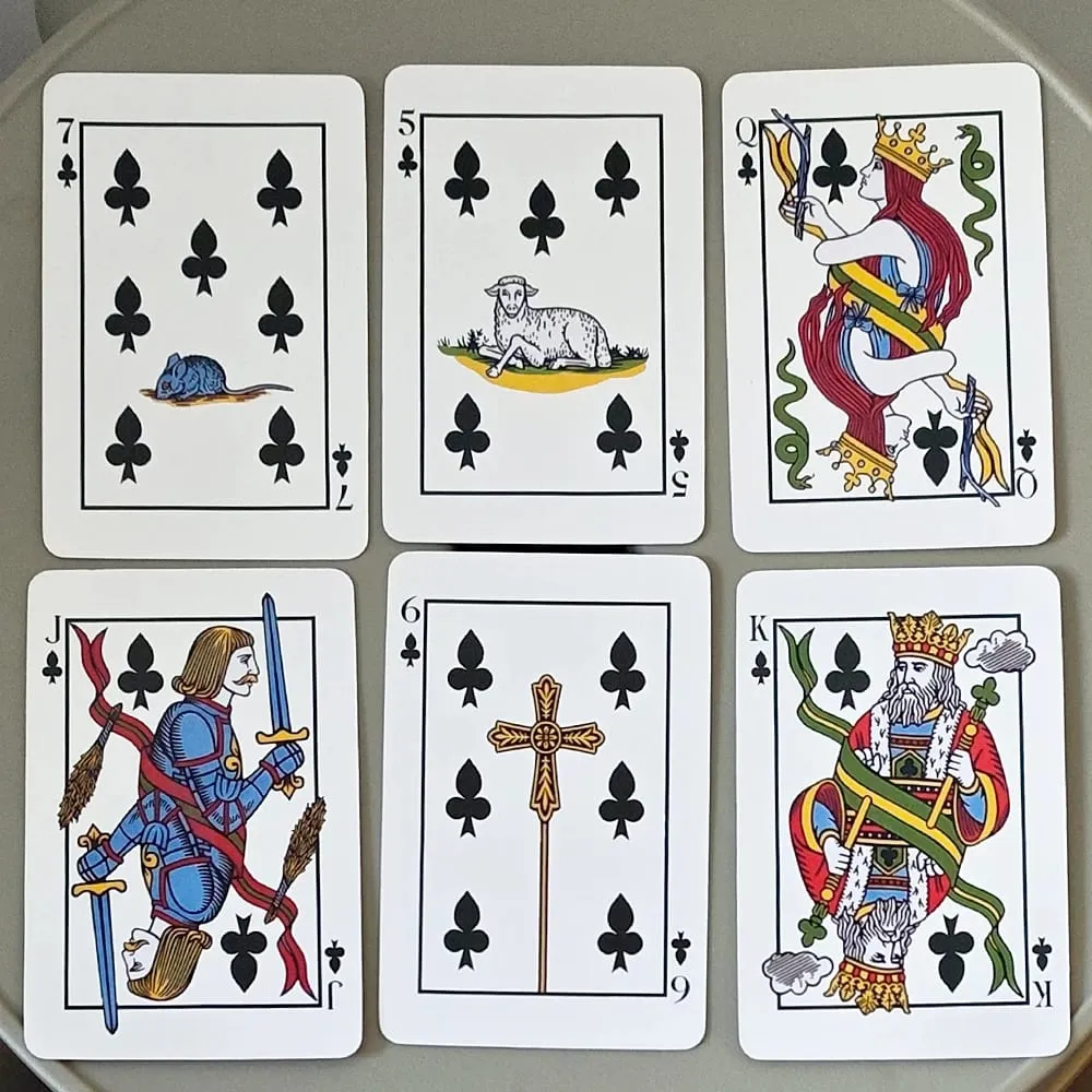 Das Spielkartendeck Vintage Art Fortune Telling & Divination Cards — image 4