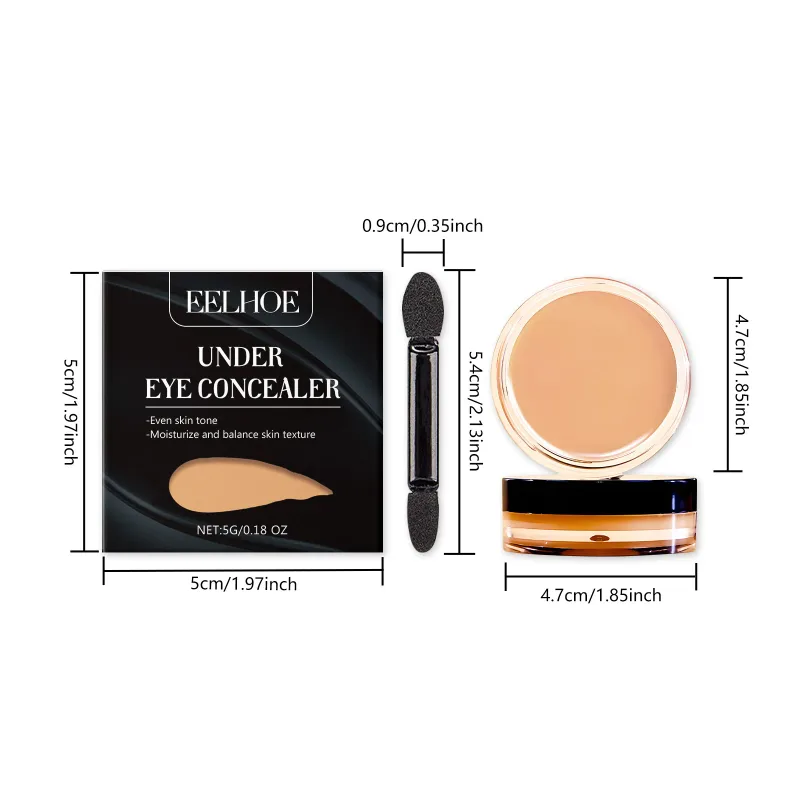 Řada očních korektorů Oční skvrny hydratuje bez odstranění make-upu Light and Natural Fit Brighting Repair Concealer Makeup