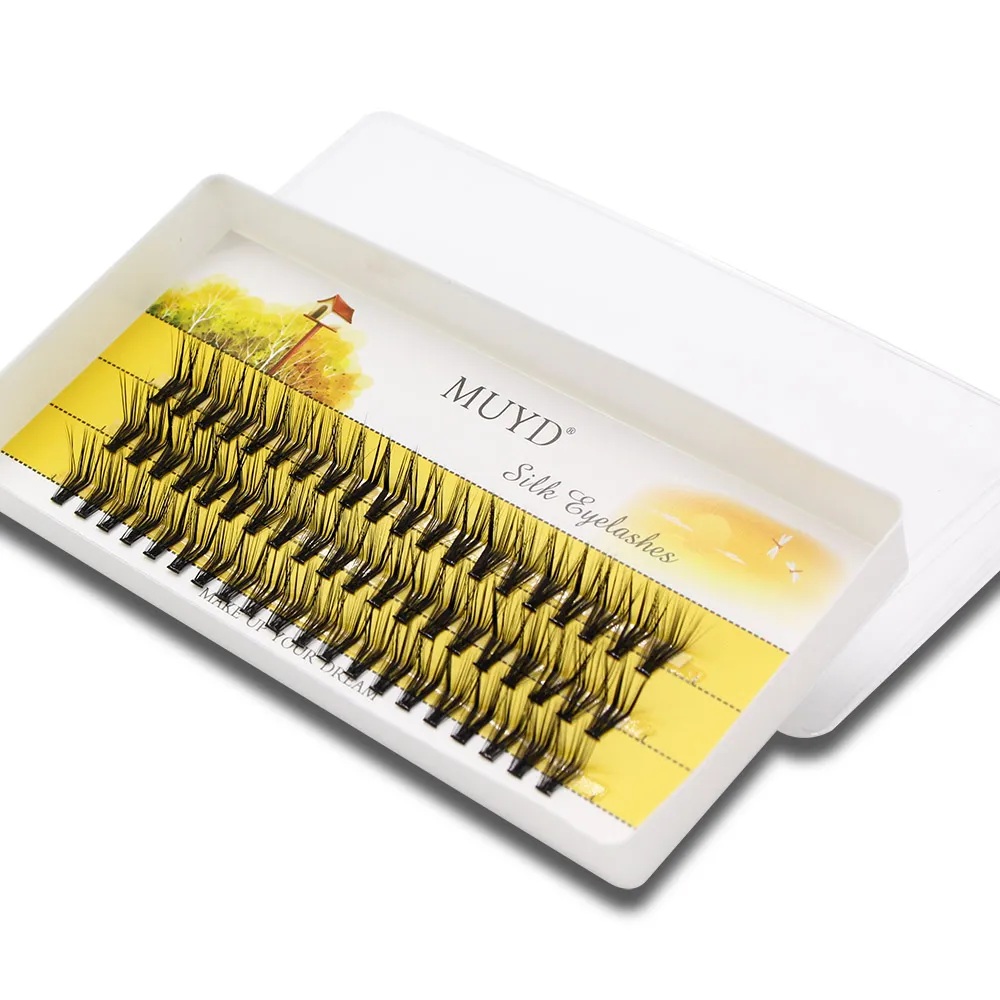 M Curl Nerz Falsche Wimpern 60 Cluster L Curl Lashtray für Make-up 30D Wimpernverlängerungen Individuelle handgefertigte Wimpern — image 6