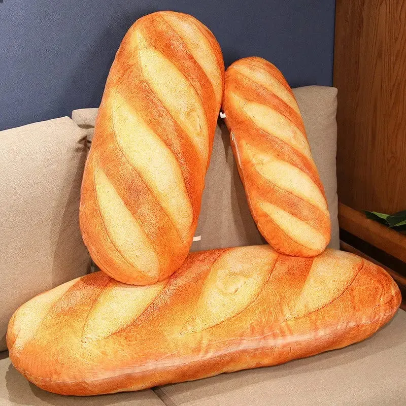 1pc 20 ~ 100cm chleb francuski pluszowa poduszka nadziewane drukowanie obrazów jedzenie pluszowe Peluche rekwizyt na imprezę Decor towarzysz śpiącego mężczyzna prezent — image 2