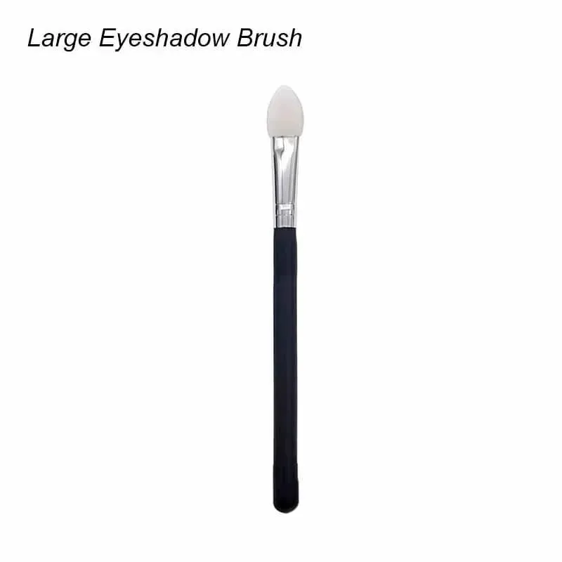 Brochas maquillaje silicone sombra lábio aplicador pincéis de maquiagem delineador lábio escova profissional sombra de olho ferramentas cosméticas
