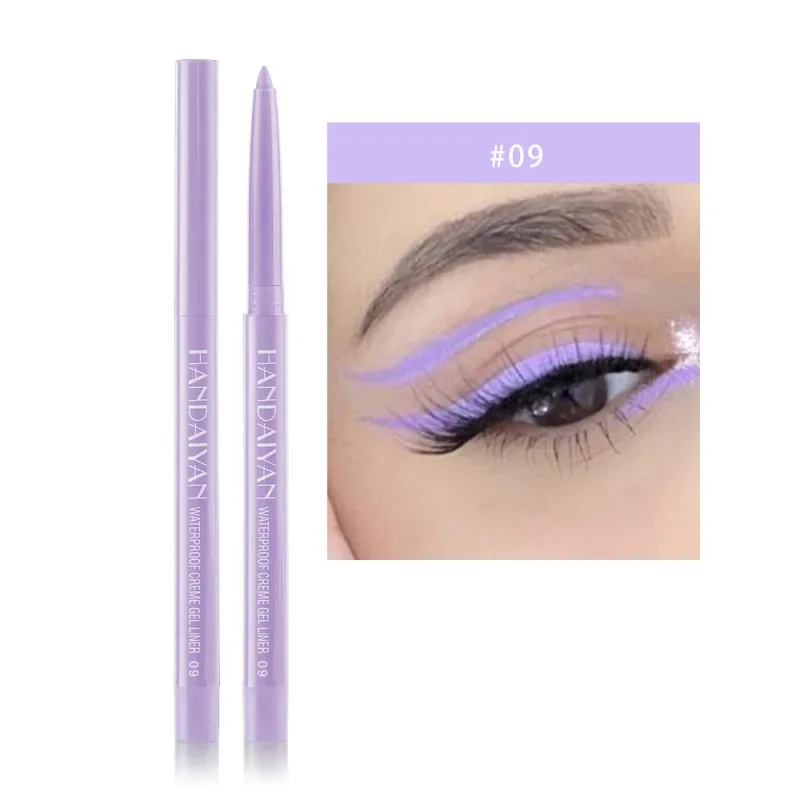 1PC White Matte Eyeliner Gel Pen Long Lasting Waterproof Eye Liner Pencil Quick-drying Non-smudge Eye Makeup for Women Cosmetics — image 25