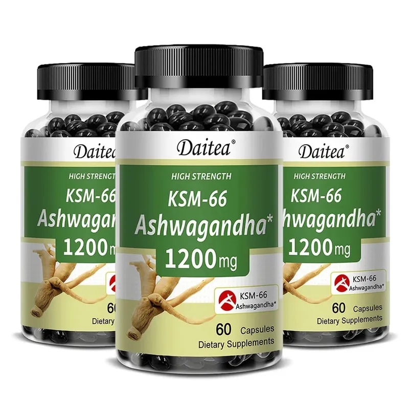 Organic KSM-66 Ashwagandha Root Extract Stress Relief Mood Support & Natural Immune Boost Sleep Health — image 10