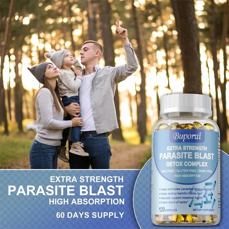 Complejo de desintoxicación de parásitos: apoya la salud intestinal Elimina los parásitos Promueve el metabolismo y mejora la inmunidad — image 6