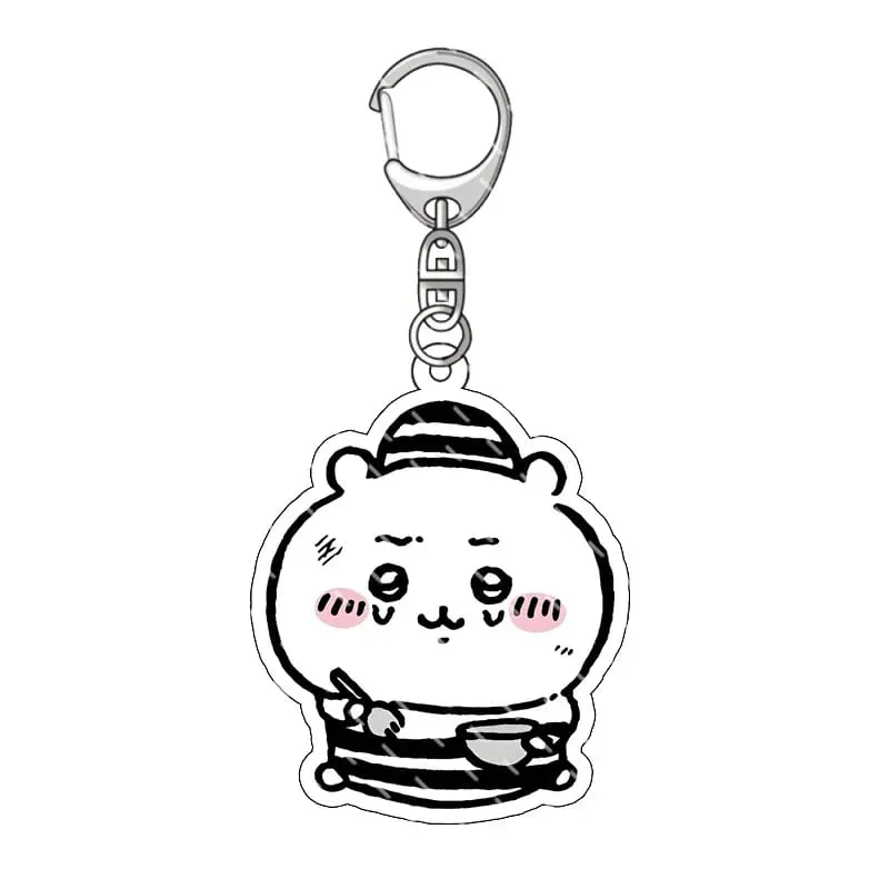 Yiji pendentif Anime bande dessinée acrylique périphérique porte-clés Hachiware Usagi mignon pendentif sac suspendu décoration décoration — image 25