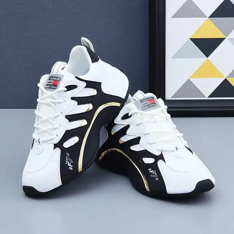 Scarpe da ginnastica da uomo di lusso Scarpe da ginnastica estive di alta qualità per uomo Scarpe vulcanizzate con plateau leggero e morbido e confortevole Zapatillas Hombre — image 6