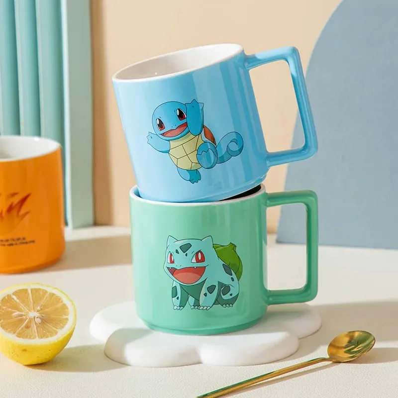 New Cartoon Pokemon Pikachu Mug Breakfast Milk Cup Cute Drink Tableware Ceramic Coffee Cup Gift Dessert Kawaii Drinkware Kitchen — image 4