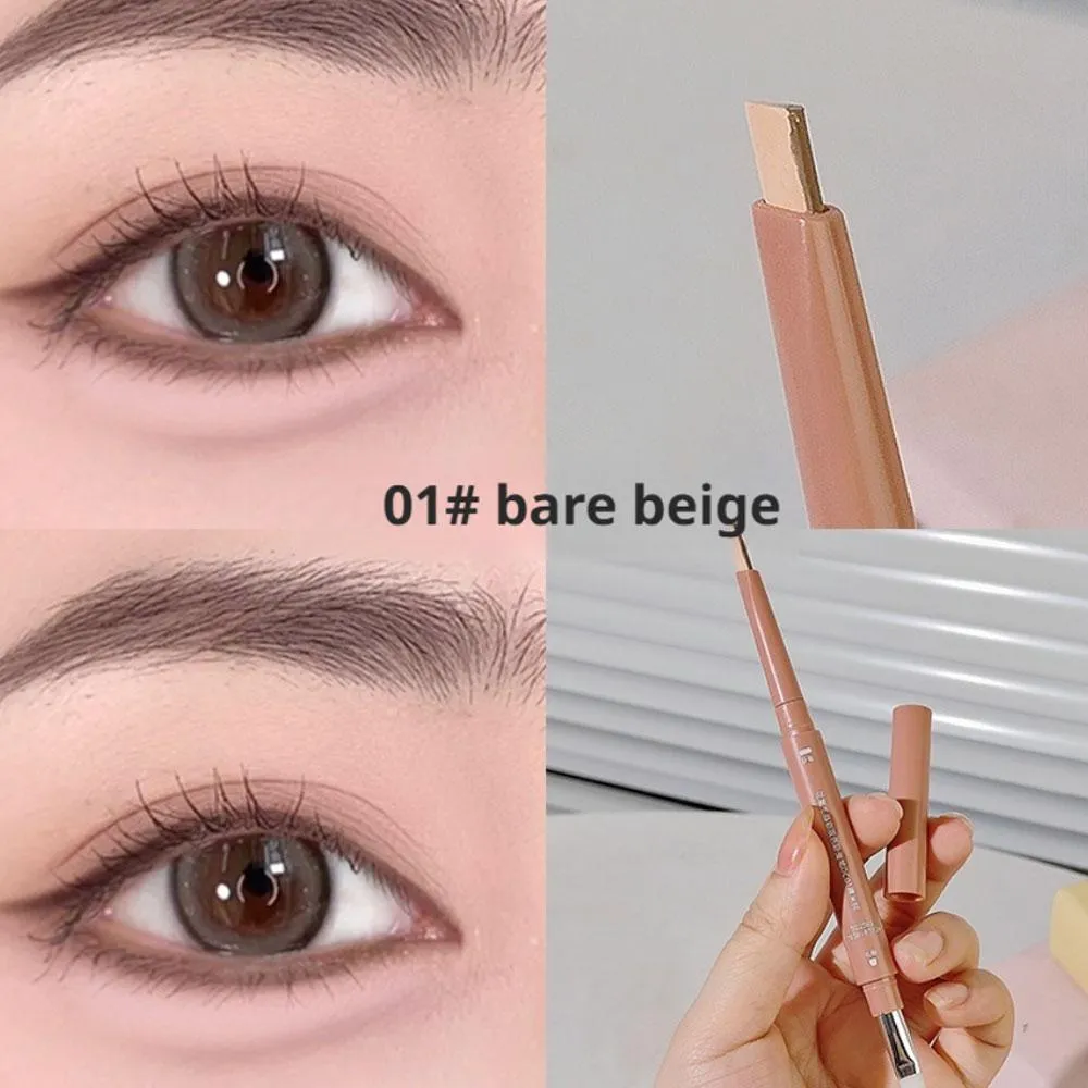 2 in 1 Double-headed Eye กระเป๋าปากกาสดใสเงากันน้ำ Anti-smudge ยาวนาน 3D Eye กระเป๋า Brightening ธรรมชาติแต่งหน้า — image 1