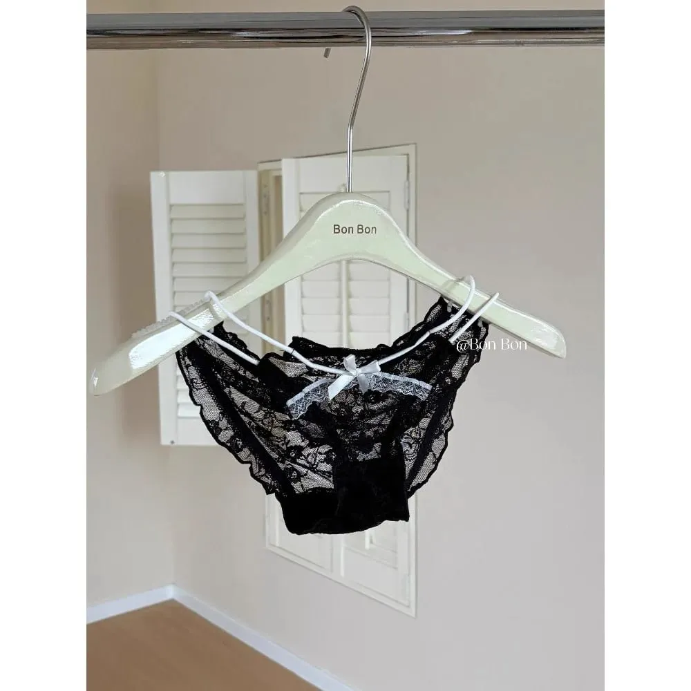 Französisches romantisches Neckholder-Spitzen-BH-Set für Damen, Push-up-Unterstützung, weiche, dehnbare Dessous-Unterwäsche, kleine Brust, S-XL — image 7