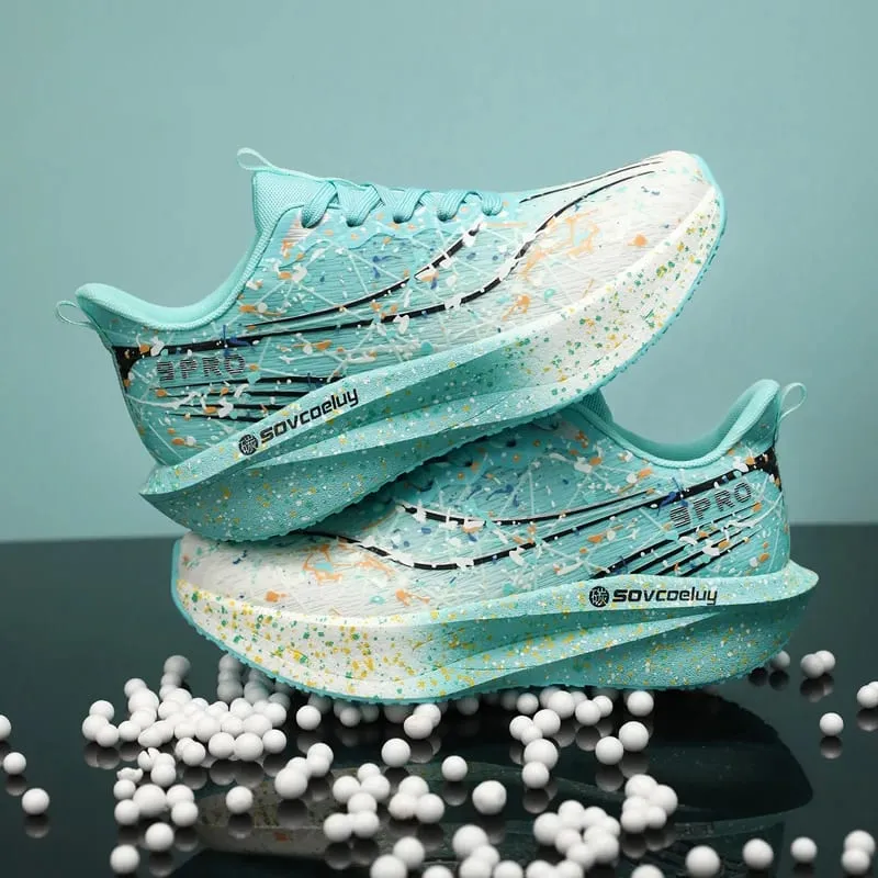 Scarpe da corsa da uomo per maratona Scarpe casual comode e leggere traspiranti da uomo Sport da corsa con comfort basso e resistente all'usura — image 6