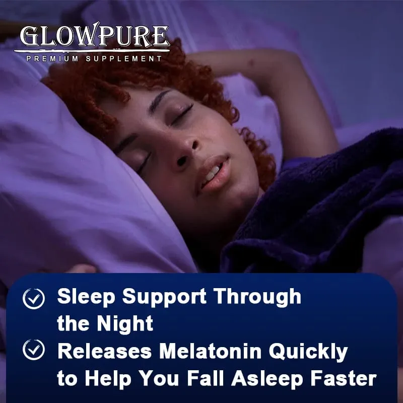 Kapsul Melatonin 10 mg - Melegakan Insomnia Kualiti Tidur Sihat Melegakan Tekanan Tidur Nyenyak — image 2