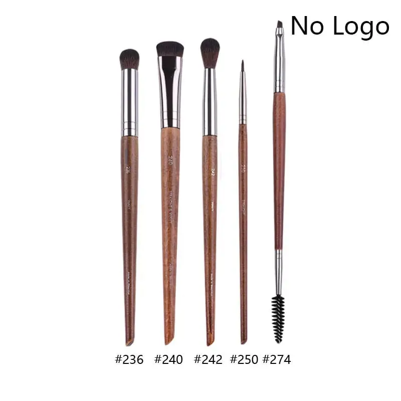 5 ชิ้น/เซ็ตไม้ธรรมชาติอายแชโดว์แปรงแต่งหน้า Eye Make Up แปรงคอนซีลเลอร์ Crease Smudge เครื่องสำอางค์ชุดเครื่องมือบาง liner — image 31