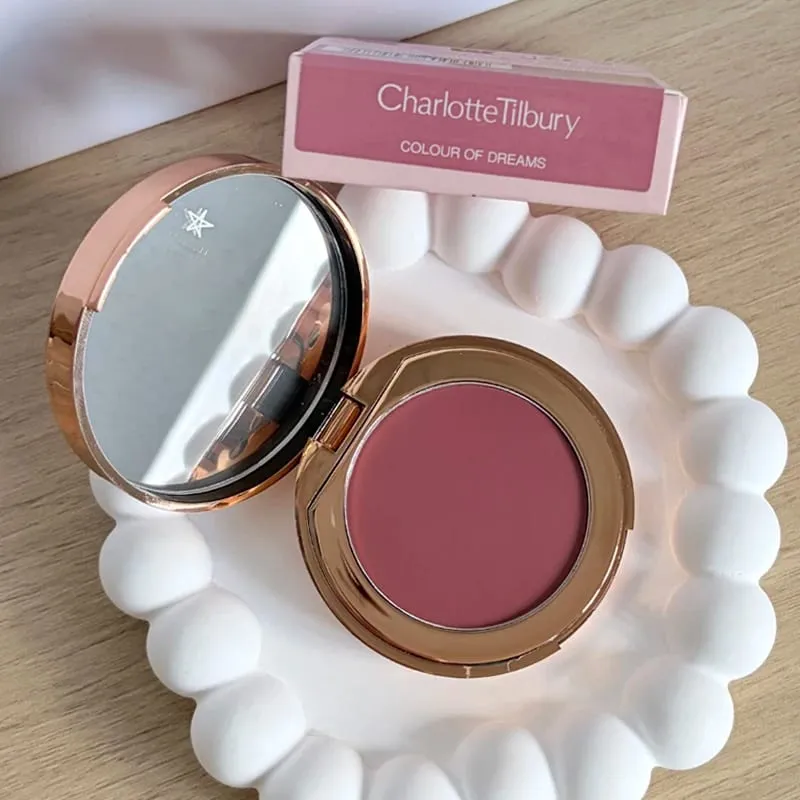 Charlotte Brand Makeup 9 colori ombretto disco 9 g Lasting Nature Ombretto per fondotinta facile da colorare Cosmetici avanzati Tilbury — image 22