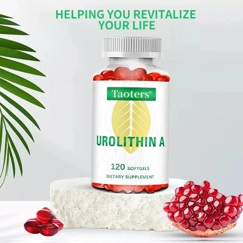 Integratore di Urolitina A 2000MG - Antiossidanti per un invecchiamento sano e supporto energetico cellulare - 30/60/120 Softgel NON OGM — image 5