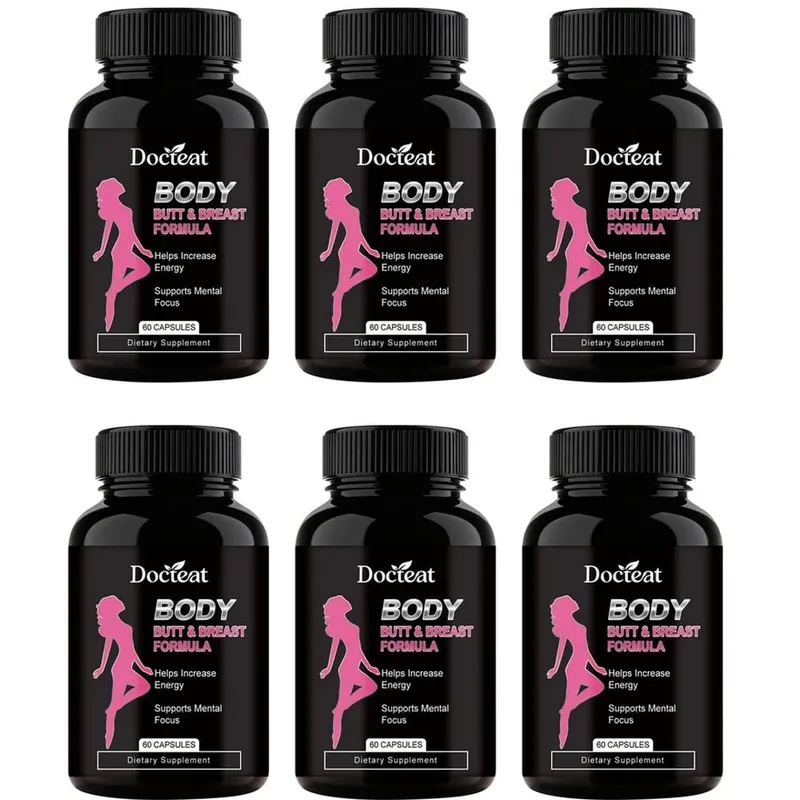 แคปซูลสูตร Docteat Body Butt & Breast ช่วยเพิ่มพลังงานและรองรับสมาธิด้วย Creatine และเวย์ 60 แคปซูล — image 12