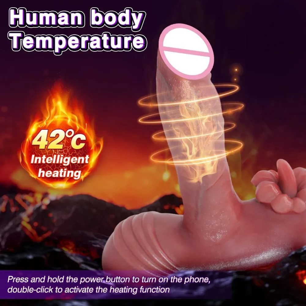 Realistischer Dildo-Vibrator, Sitzen und Fahren, 6-in-1, vibrierende Fernbedienung, Vagina, Anal, G-Punkt, Klitorisstimulator, Sexspielzeug für Frauen — image 4