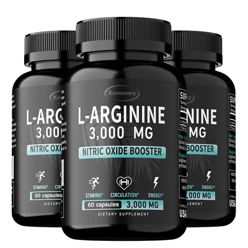L-arginin 3000 mg - podporuje růst svalů Funkce cév Zvyšuje energii Zlepšuje vytrvalost a podporuje krevní oběh — image 10