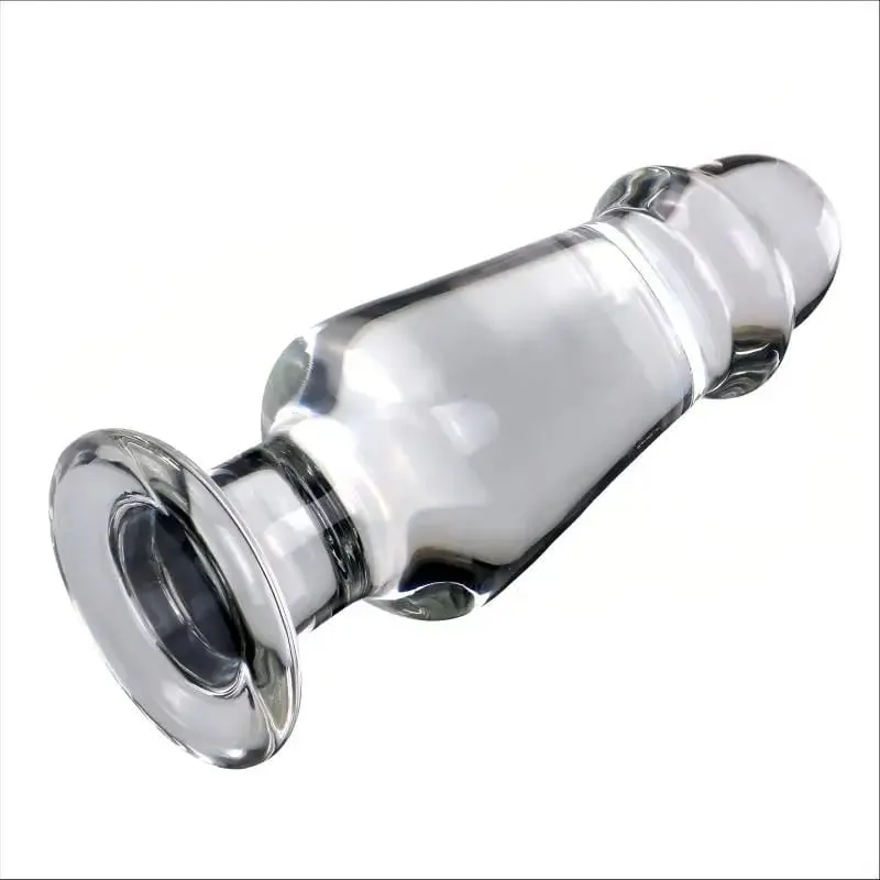 Gode en verre de grand diamètre, masturbateur féminin, Stimulation de la Prostate masculine, prise d'expansion anale, jouet sexuel pour adulte pour un plaisir accru — image 5