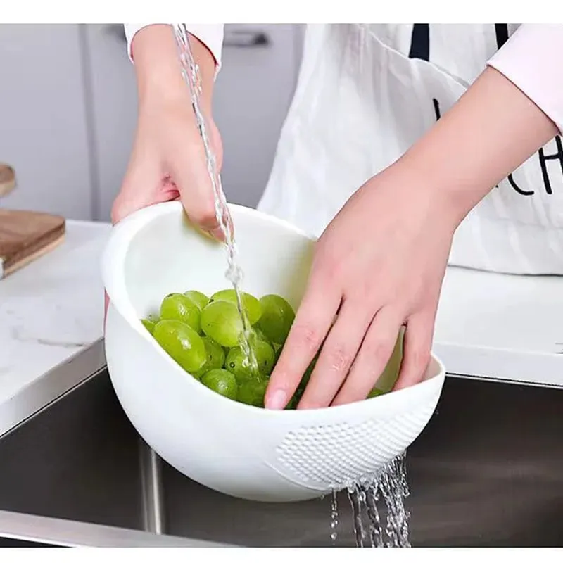 Reis Waschen Filter Bohnen Sieb Korb Sieb Kunststoff Sieb Obst Gemüse Schüssel Abtropffläche Reinigung Werkzeuge Home Küche Werkzeuge