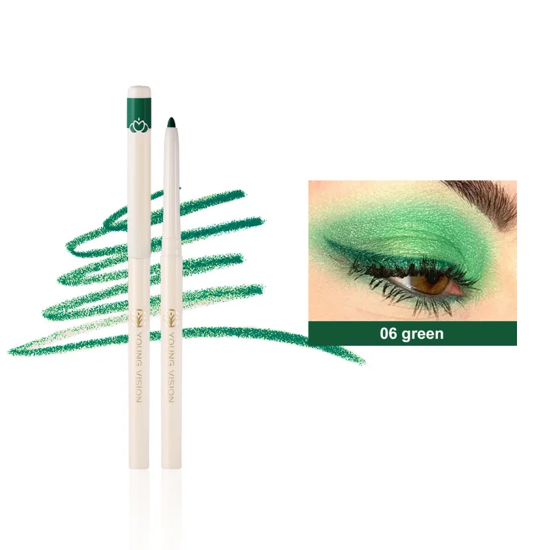 Silky Long Lasting Eye LinerดินสอBlade Tip Natural Matteไวน์อายไลเนอร์สีแดงง่ายต่อการสีและกันน้ำEye Make Upเครื่องสำอาง — image 12