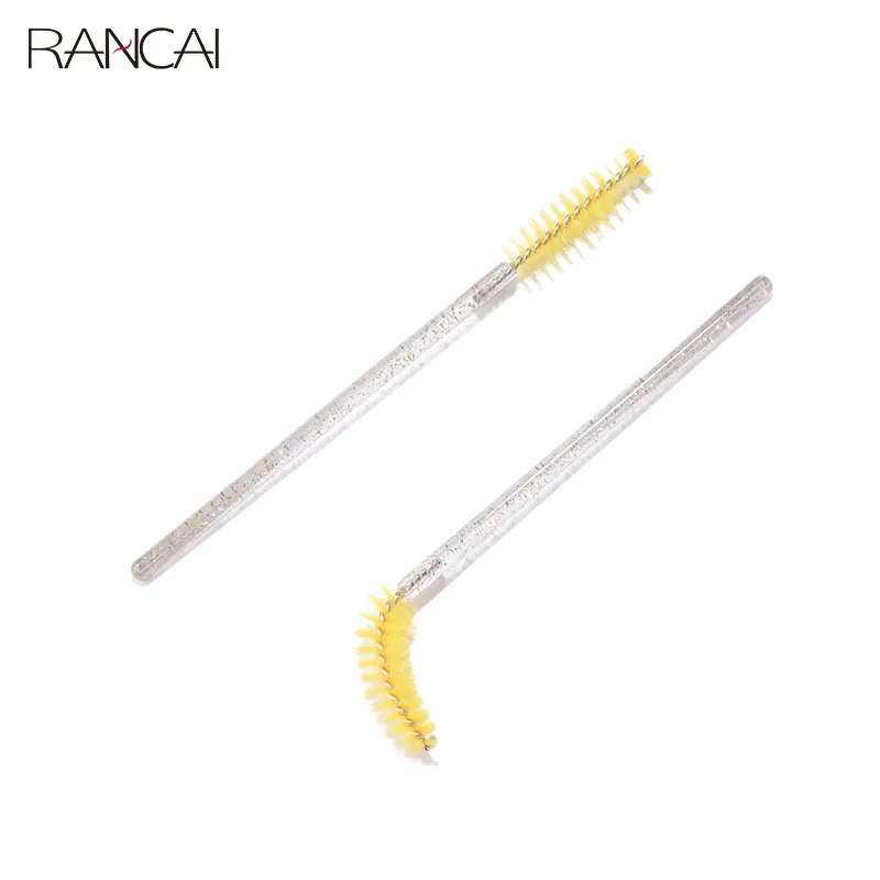 50 ชิ้น Disposable แปรงขนตา Extension คริสตัล Eyebrow แปรงมาสคาร่า Eye Lashes ชุดเครื่องมือเครื่องสำอางค์แต่งหน้าความงาม — image 5